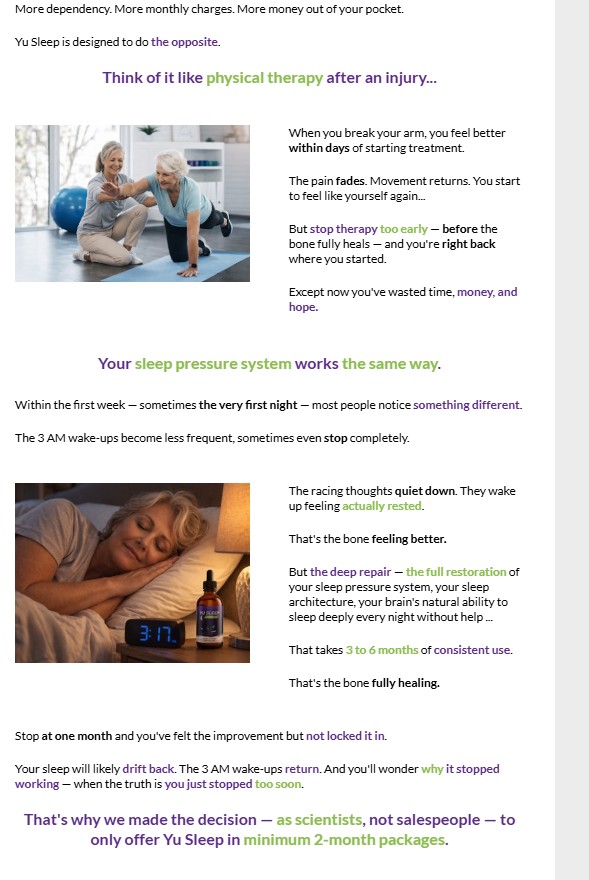 Restoring your sleep system like physical therapy