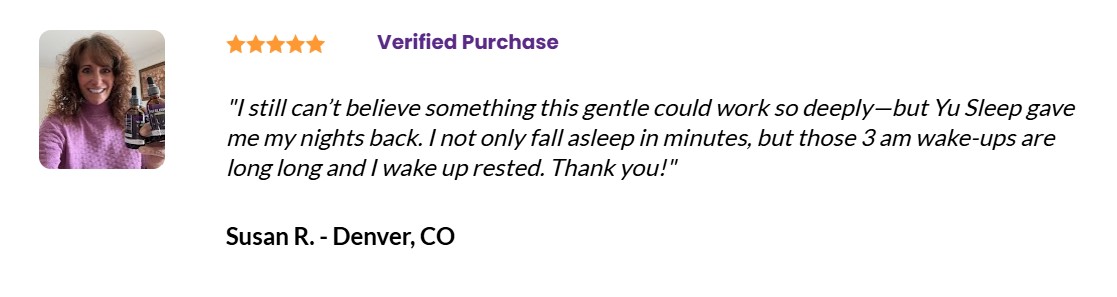Verified review — Susan R., Denver CO